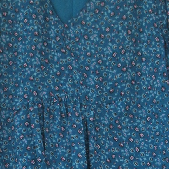 💜$8ifbundle3 NWT floral print peasant dress boho - Picture 5 of 15